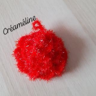 Créaméline - Fleur pour la vaisselle (TAWASHI) - rouge - Tawashi