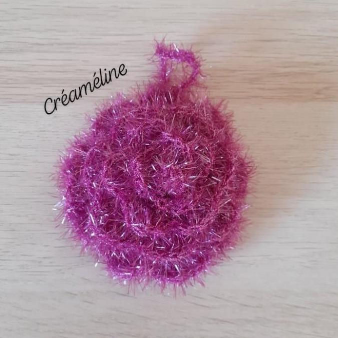 Créaméline - Fleur pour la vaisselle (TAWASHI) - violet - Tawashi