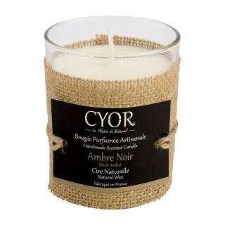 CYOR - Bougie Parfumée Ambre Noir - 100% naturelle - Bougie - 4668