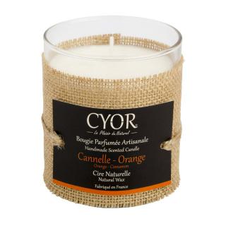 CYOR - Bougie Parfumée  Cannelle Orange - 100% naturelle - Bougie - 4668