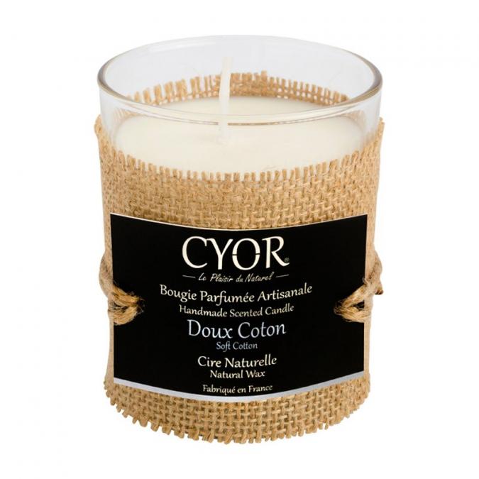 CYOR - Bougie Parfumée Doux Coton - 100% naturelle - Bougie - 4668