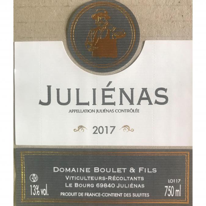 David Boulet - Juliénas  traditionnel - 2022 - Bouteille - 0.75L