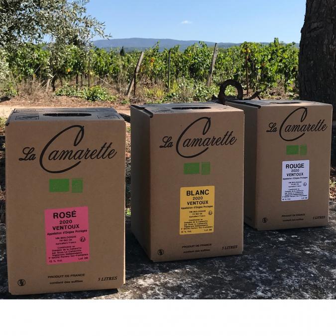 La Camarette - Cuvée Classique 2020 - Blanc 5l - 2019 - Fontaine à vin - 5L