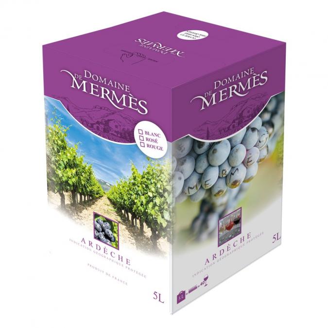 Domaine de Mermès - Fontaine à vin Grenache-Syrah - rouge 5l - 2022 - Fontaine à vin - 5L