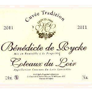 Bénédicte de Rycke - Cuvée Tradition - blanc - 2011 - Bouteille - 0.75L