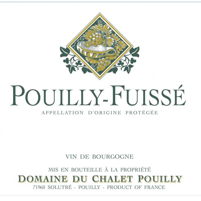 Domaine du Chalet Pouilly - Pouilly-Fuissé - blanc - 2022 - Bouteille - 0.75L