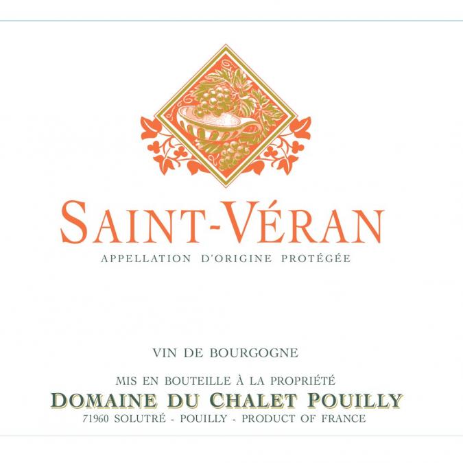 Domaine du Chalet Pouilly - Saint Véran - blanc - 2022 - Bouteille - 0.75L
