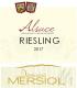 Domaine Mersiol - Riesling - blanc - 2017 - Bouteille - 0.75L