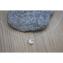 EmmaFashionStyle - Collier argent massif pendentif lune argent serti de zirconium - Collier - argent