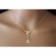 EmmaFashionStyle - Collier cravate en argent pendentif triangle - Collier - argent