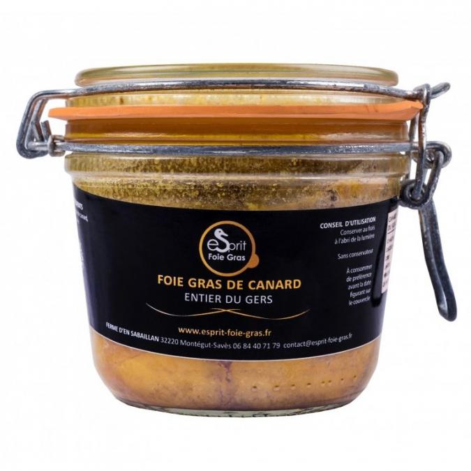 ESPRIT FOIE GRAS - Foie gras de canard entier du gers - 420 grs - Foie gras - 0.42