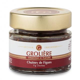 FOIE GRAS GROLIERE - Chutney de Figues - Chutney