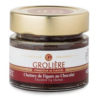 FOIE GRAS GROLIERE - Chutney de Figues au Chocolat - Chutney
