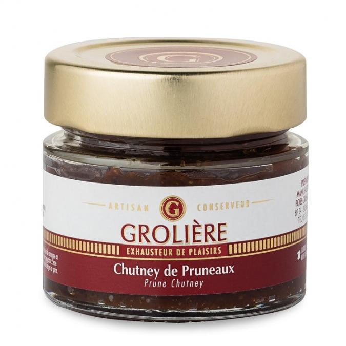 FOIE GRAS GROLIERE - Chutney de Pruneaux - Chutney