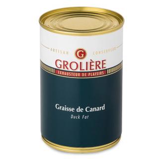 FOIE GRAS GROLIERE - Graisse de Canard - Graisse de canard