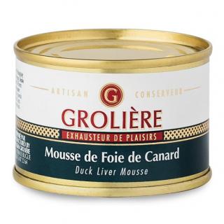FOIE GRAS GROLIERE - Mousse de Foie de Canard 50% Foie Gras - Crème, mousse - 0.065