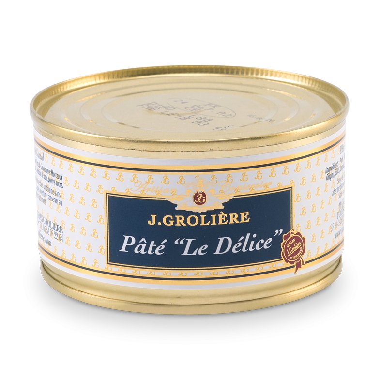 Terrine de canard au foie gras 190g direct producteur