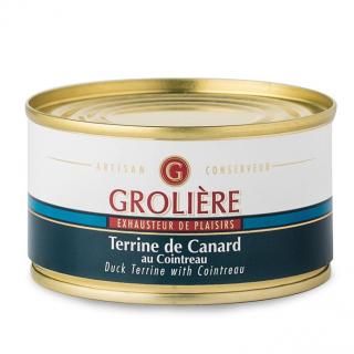 FOIE GRAS GROLIERE - Terrine de Canard au Cointreau - Terrine