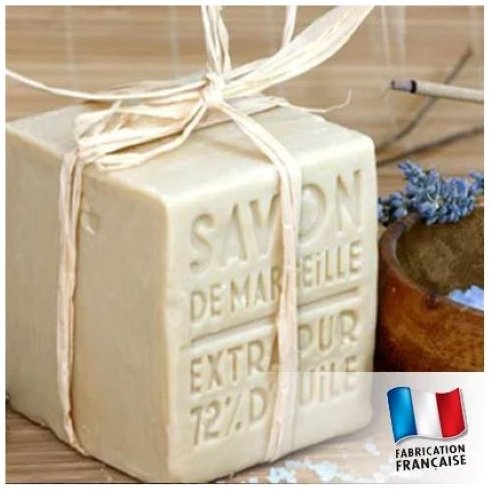 Fondant Douceur - Fondant Parfumé à l&#039;unité  Savon de Marseille - cire de soja