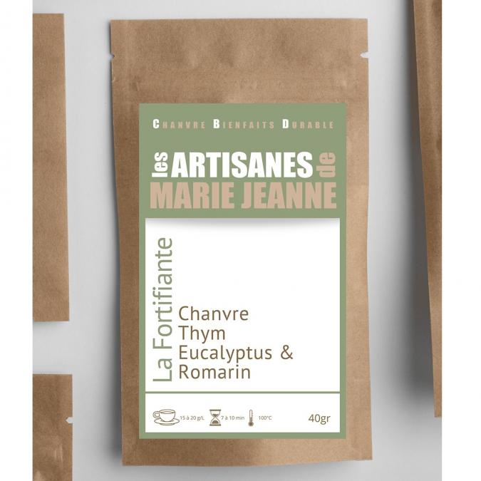 French touch CBD & Les artisanes de Marie-Jeanne - La fortifiante - Tisane