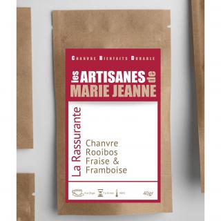 French touch CBD & Les artisanes de Marie-Jeanne - La rassurante - Tisane