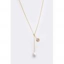 GISEL B - COLLIER LONG KATE - Collier - Plaqué Or
