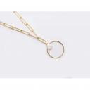 GISEL B - COLLIER LONG OPALE - Collier - Plaqué Or