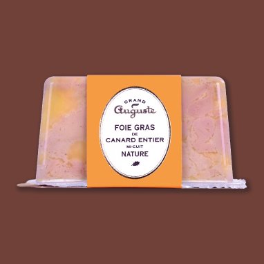 Grand Auguste - Foie gras de Canard entier mi-cuit - Foie gras - 330 gr