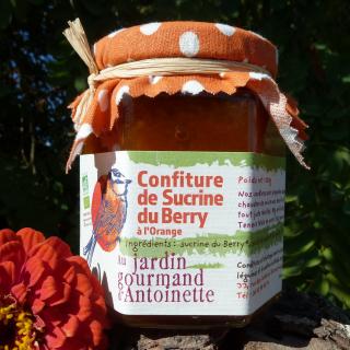 Au jardin gourmand d'Antoinette - Confiture bio de sucrine du Berry à l&#039;orange - Confiture - 220g