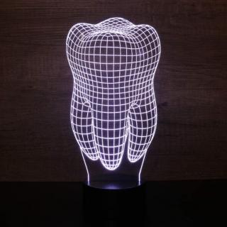 JNB-Maker Artisan Laseriste - Lampe Led Dent 3D - Lampe de table - 4668ampoule(s)