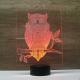 JNB-Maker Artisan Laseriste - Lampe Led Hibou - Lampe de table - 4668ampoule(s)