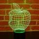 JNB-Maker Artisan Laseriste - Lampe Led Pomme 3D - Lampe de table - 4668ampoule(s)