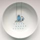 Judith Leviant porcelaine - Assiette minou - Assiette - Bleu