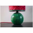 Just'une lampe - Watermelon, petite lampe fruitée faite main - Lampe de chevet - 1ampoule(s)