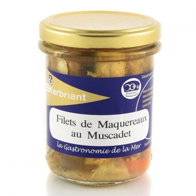 KERBRIANT - Filets de Maquereaux au Muscadet - Conserve et soupe de poisson