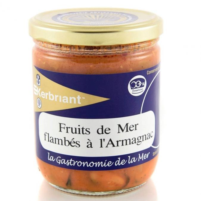 KERBRIANT - Fruits de Mer flambés à l&#039;Armagnac - Conserve et soupe de poisson