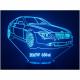 KISSKISSMETAL - BMW 630 ci - Lampe d&#039;ambiance 3D à leds, gravure laser sur acrylique, alimentation par piles ou câble USB - Lampe d&#039;ambiance