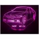 KISSKISSMETAL - BMW M5 F10 - Lampe d&#039;ambiance 3D à leds, gravure laser sur acrylique, alimentation par piles ou câble USB - Lampe d&#039;ambiance