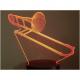 KISSKISSMETAL - Lampe 3D motif: trombone - Lampe d&#039;ambiance