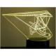 KISSKISSMETAL - Lampe 3D motif: ulm pendulaire - Lampe d&#039;ambiance