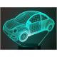 KISSKISSMETAL - VOLKSWAGEN COX new beetle VW - Lampe d&#039;ambiance 3D à leds, gravure laser sur acrylique, alimentation par piles ou câble usb - Lampe d&#039;ambiance