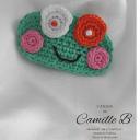 L' Atelier de Camille B - Barrette à cheveux crochet - Barrette