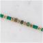 L & J jewels - Bracelet Nikky avec Jaspes verts - bracelet bohème