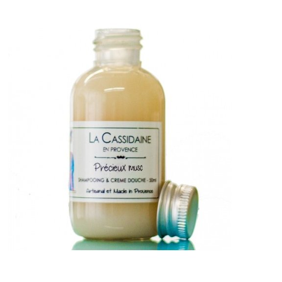 La Cassidaine - Précieux Musc - Crème de douche 50ml - Gel douche - 0.100