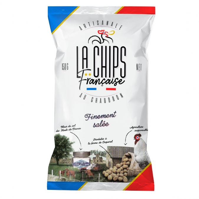 La Chips Française - La Chips Française Finement salée 150g - Chips