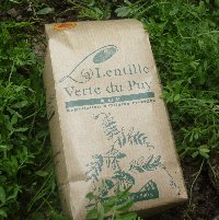 la ferme du Blot - lentilles vertes AOP du Puy 1kg - Lentille