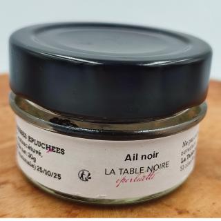 La table noire Eperluette - Ail noir en gousses épluchées - Condiments et sauces - 0.03