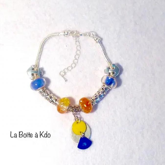 La Boite a Kdo - Bracelet fantaisie Style Pandora - Bracelet - 4668