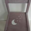 La cabane-a-deko - Chaise Pierrot de la Lune - chaise d&#039;enfant