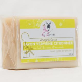 Lait'sentiel cosmétiques - Savon au lait d&#039;ânesse verveine citronnée - Savon - 0.1